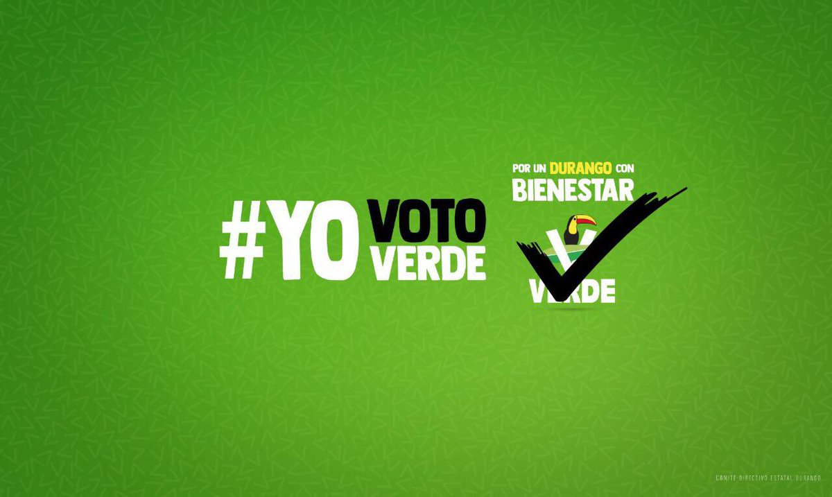 hermannlinden's tweet photo. En #Durango y en el #Distrito05 votamos VERDE #YoVotoVerde https://t.co/Wd5MQdwea7