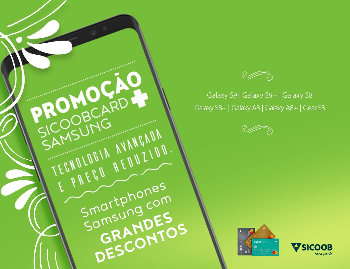 sicoob's tweet photo. Com Sicoob e @SamsungBrasil, #fazerparte é ir além do digital para participar de uma transformação tecnológica. Quer vir com a gente nessa? Aproveite a promoção: https://t.co/cDcXoKGXk1 https://t.co/7qkPZGEW2W