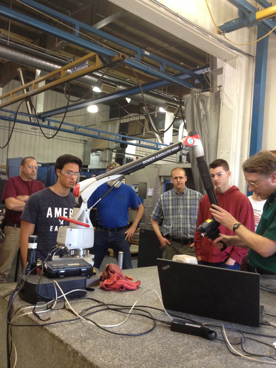 SVCDCOfficial's tweet photo. Manufacturing Technology students recently toured Cambridge Valley Machining and Strato Transit Components in Cambridge,NY where they observed the latest in manufacturing technology. Many thanks for welcoming our students and providing such valuable industry &amp; career information! https://t.co/tqcyGh2KoN