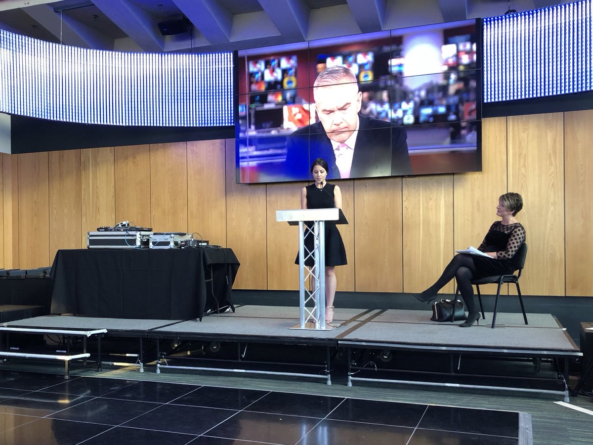“Everyone here has a story to tell.” Brilliant to see @TiffanyFSweeney inspiring broadcast journalists of the future @SalfordUni at their annual @UoSJournoAwards #uosjournoawards