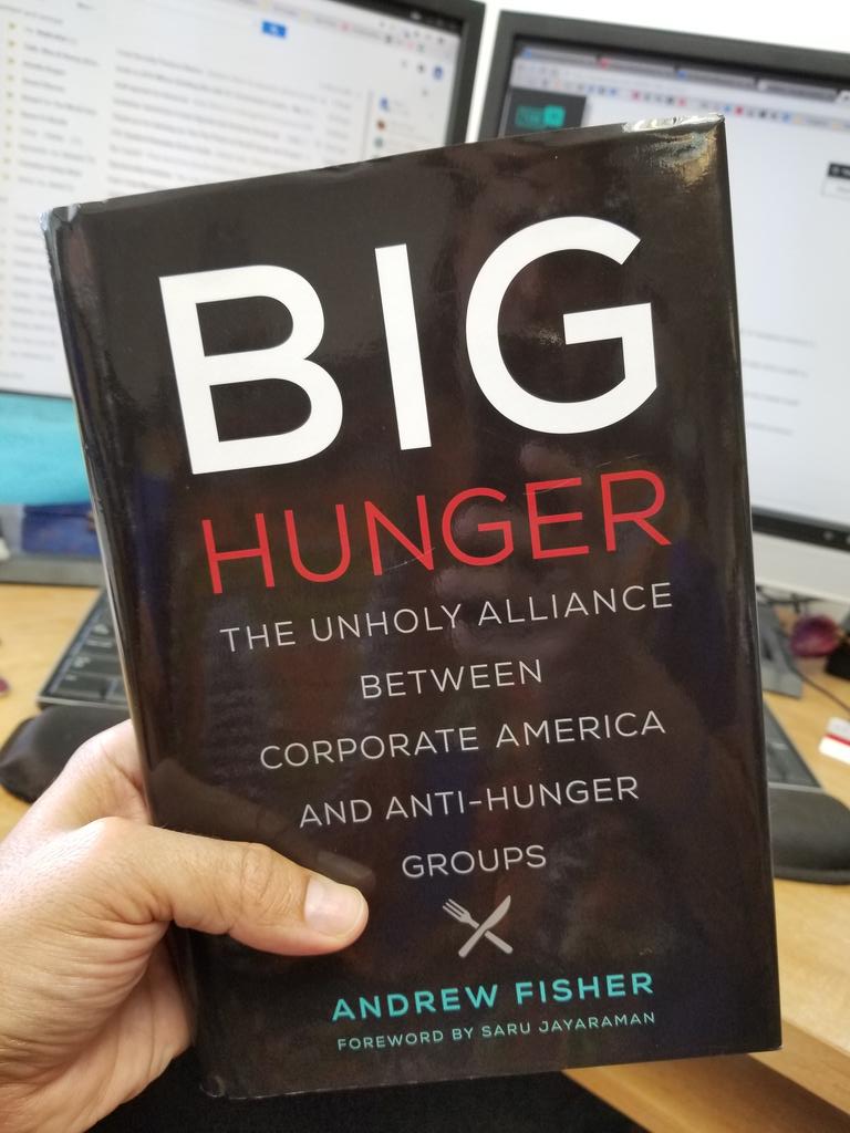 JSalehWilliams's tweet photo. Just picked up #BigHunger by @FisherFood. As a human &amp; anti-hunger advocate, I always need to be open to advice &amp; critique of how to do this job better. Would love to hear other folks responses to Fisher's analysis &amp; recommendations

#EndHunger
#EndPoverty
#LivingWage
#FightFor15 https://t.co/IftsgPFFGs