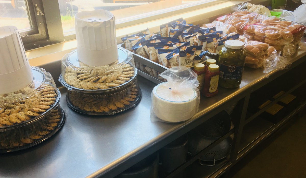 Culinary students have been preparing for tomorrow’s big bbq for all of the forestry teams from all over Vermont that will be competing in the Game of Logging!  Good luck to all of the competing teams!  #GameofLogging  #CoCurricularEffort  #Teamwork