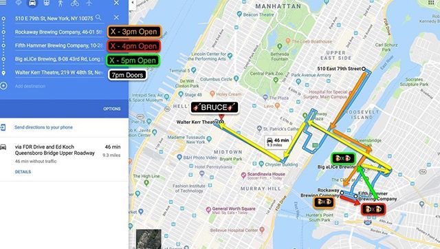 Today’s tentative brewery itinerary plus <a href="/springsteen/">Bruce Springsteen</a> 
#craftbeer #cerveza #instabeer #instabrew #craftlove #craftbeerlife #beerpic #beerlove #beerstagram #beersnob #beergeek #picoftheday #beers #drinklocal #fermentingmindfulness #InTheBeerAndNow <a href="/zwgreen/">zach green</a> …