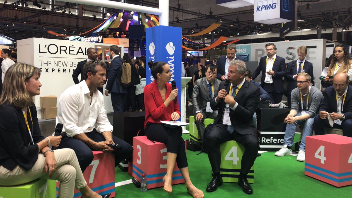 Capgemini's tweet photo. First day of @VivaTech  comes to an end, filled with thoughtful discussions around sports, technology and innovations! See you tomorrow! https://t.co/8EBXOx11Km

#Scrum7 #BeAheadOfTheGame https://t.co/jbR2Bbn2vL