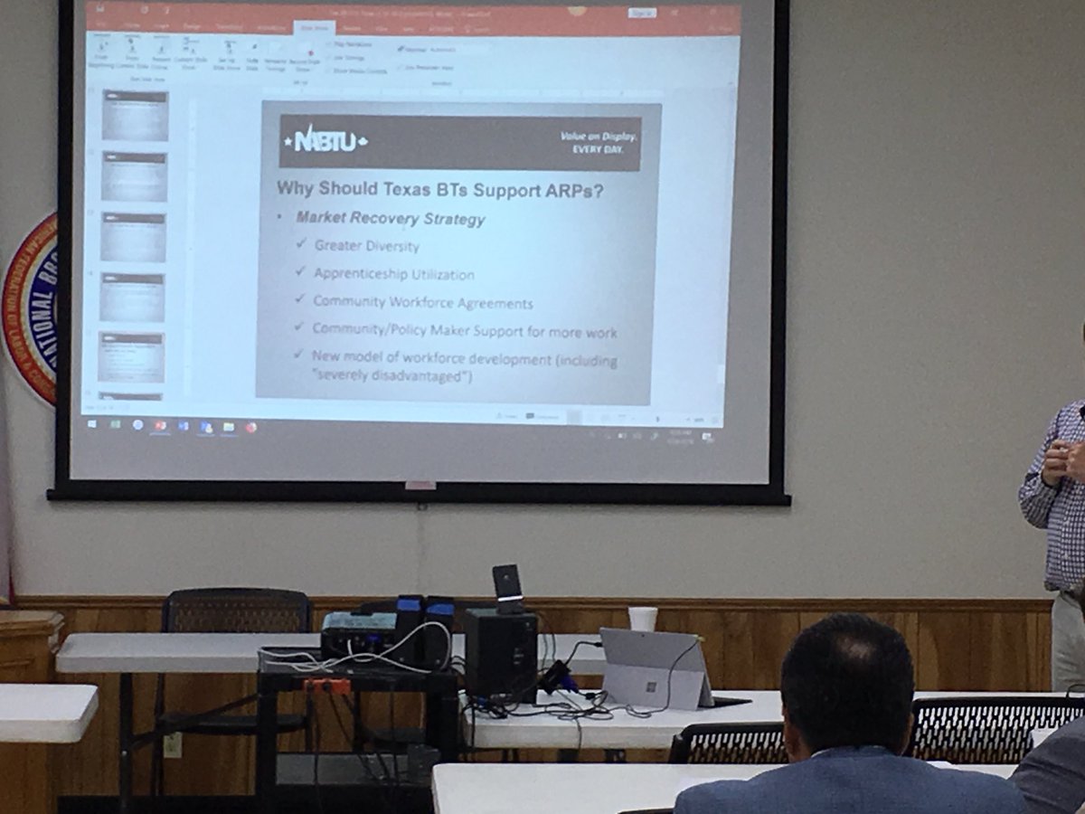 TxBldgTrades's tweet image. Thank you to @AlvarezTWCLabor with @TXWorkforce for opening our state meeting on Apprenticeship Readiness Program/ MC3. #apprenticeship #WeBuildTx @CPWR @BldgTrdsUnions @H2Hjobfairs