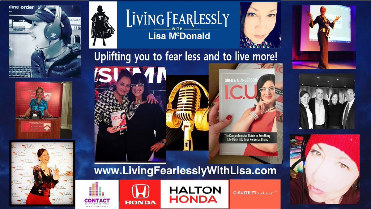 Thank you @FearlessLisaM for having me as a guest on your podcast! Sheila Anderson on Living Fearlessly with Lisa McDonald 10/20/17 buff.ly/2koQiIj via @csuiteradio #csuite #livingfearlessly #PersonalBranding