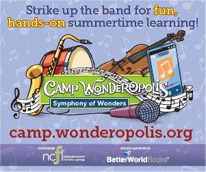 KristieHEnnis's tweet photo. Get signed up for #CampWonderopolis today! Reading, maker activities, quizzes, badges, vocab in context...#winning! I can't wait to share it w/ my 12-year-old this summer. The theme is all about #music! I've already ordered my @Wonderopolis #campkit, too. https://t.co/86Aoh0MD57 https://t.co/hLoRLBcK0M