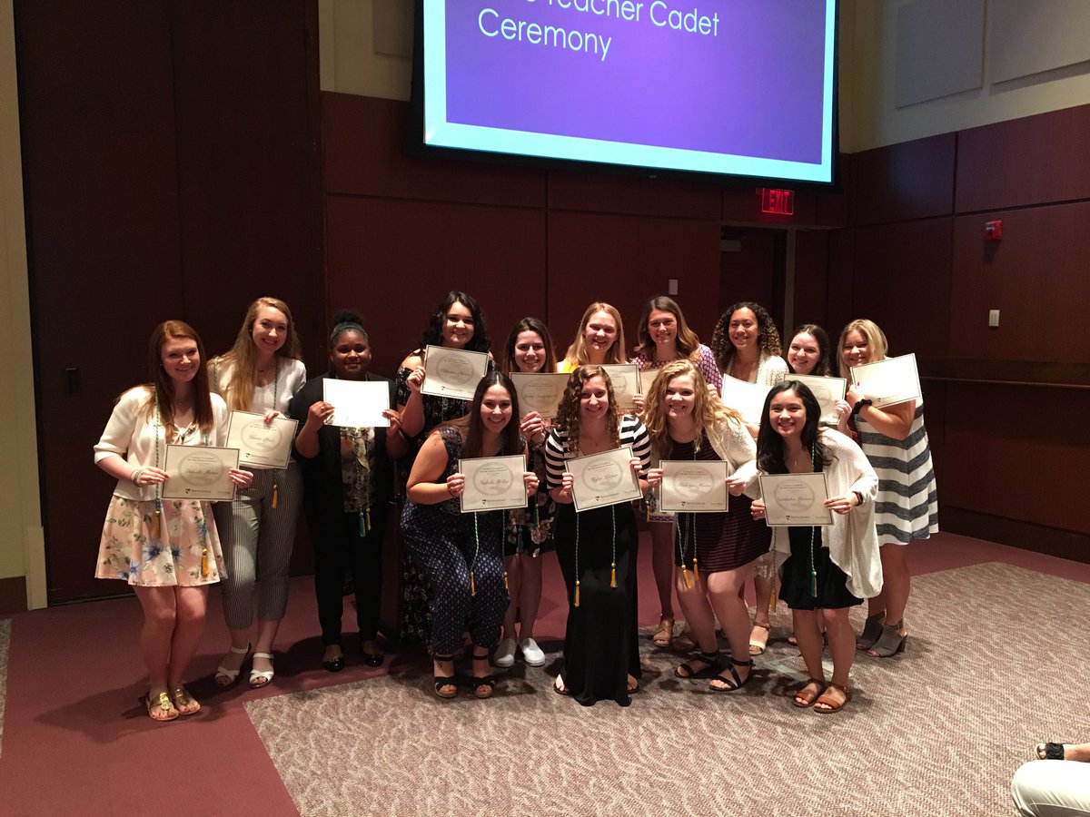 Teacher Cadet Ceremony!!!