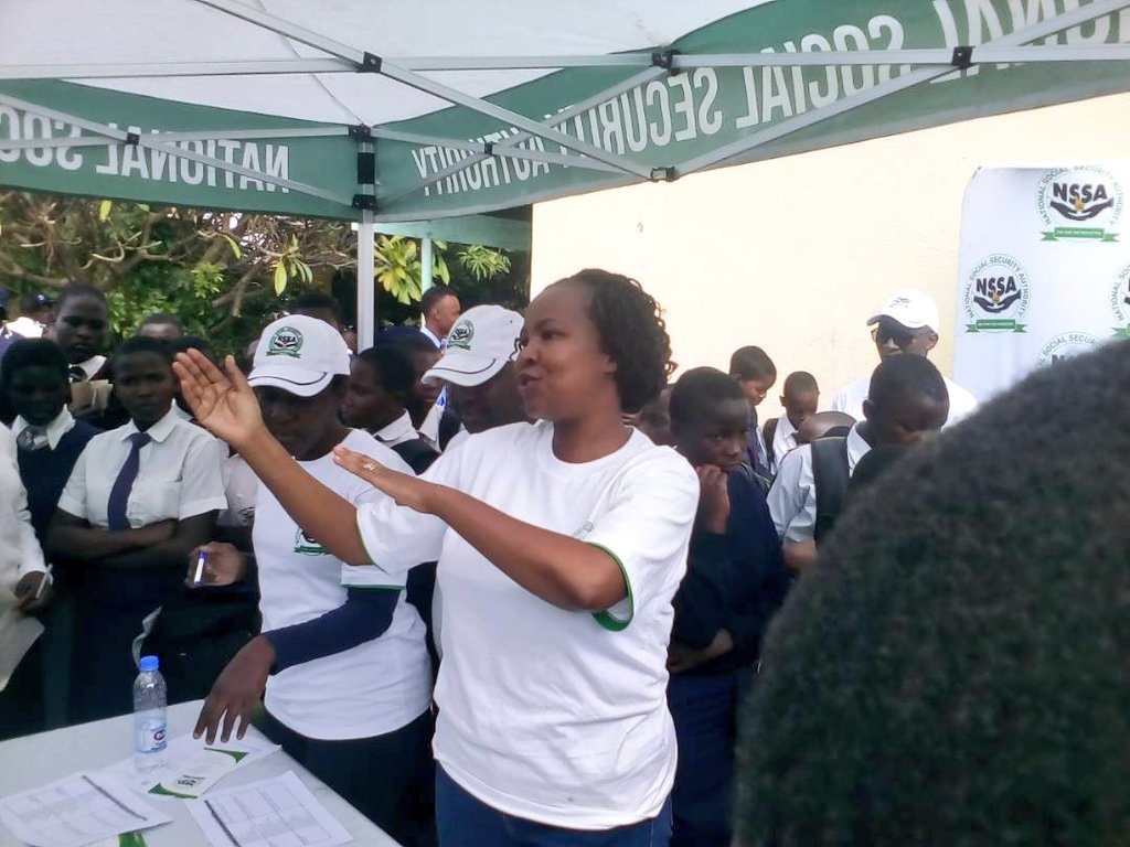 nssazw's tweet photo. Team NSSA participating in the 2018 Epworth Secondary School Careers Day.
#ESSCD #NSSAByChoice https://t.co/4pmKaMNwxL