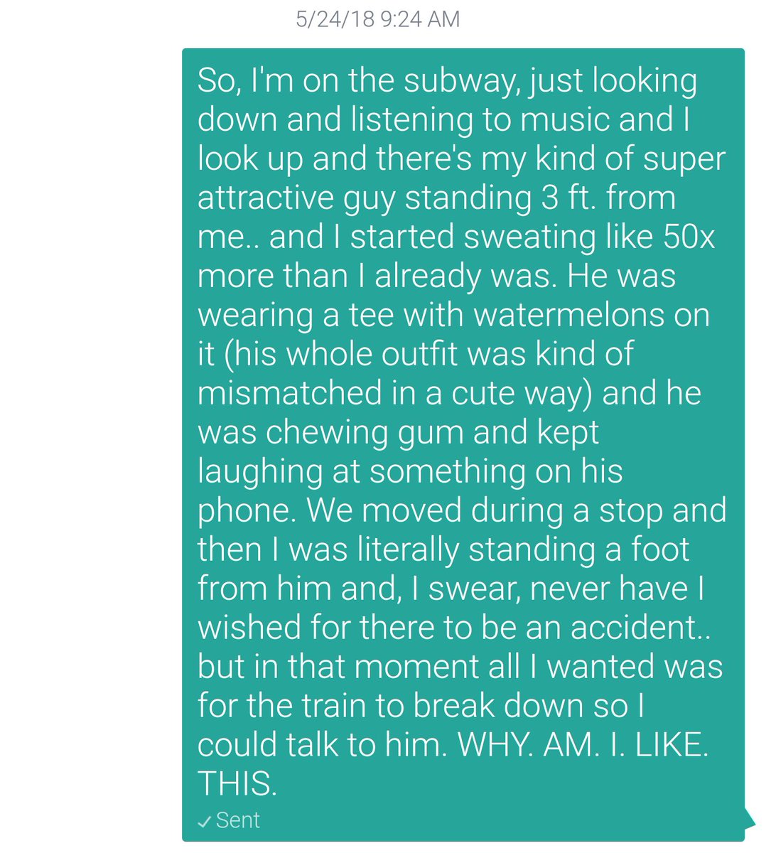 xichaela's tweet photo. But can someone find him for me so I can compliment his watermelon shirt? 🍉 #NYC https://t.co/Z7bc5DP13Z