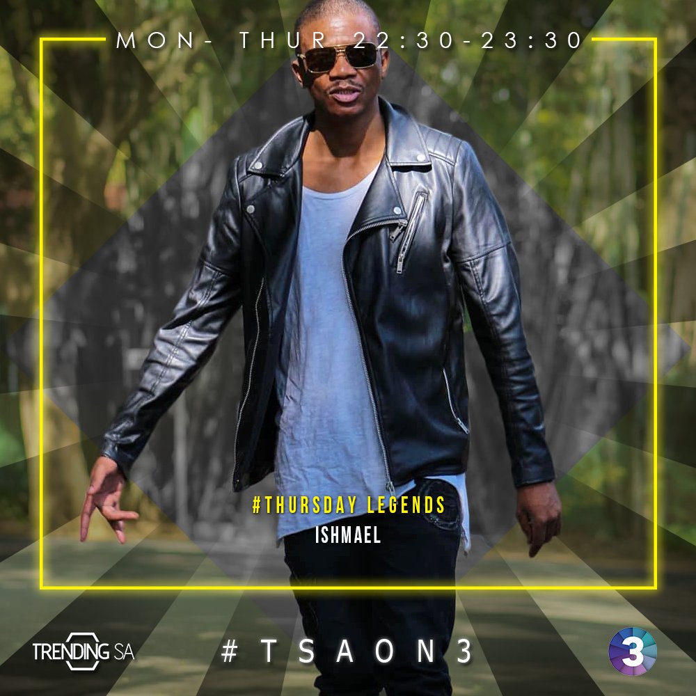 Waar was jy? Where were you? Une o lekae? bewukuphi? whether it’s in Kwaito, R’n B, Hip Hop or Gospel #Ishmael can lay it down for you good. Tonight we take you way back, join us at 22:30pm on @SABC3 #TSAon3