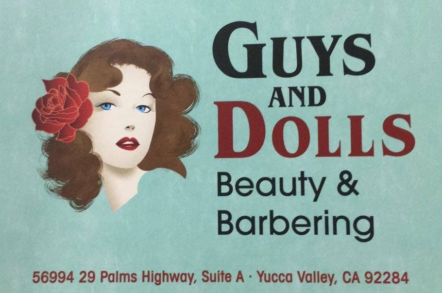 MorongoBasinRFL's tweet photo. Look your best! #cutandcolor Guys &amp; Dolls in #yuccavalley #stylists #pamperyourself https://t.co/jevwzAyrbk