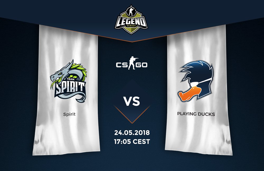 PlayingDucks's tweet image. 🕹️ @csgo_dev 
📢 @ELCgamingTV #LegendSeries
🆚 @Team__Spirit 🇷🇺
⏰ 17:05 Uhr
📺 twitch.tv/elcgamingtv
🗣️ @dinkotv 
🗞️ hltv.org/matches/232296…