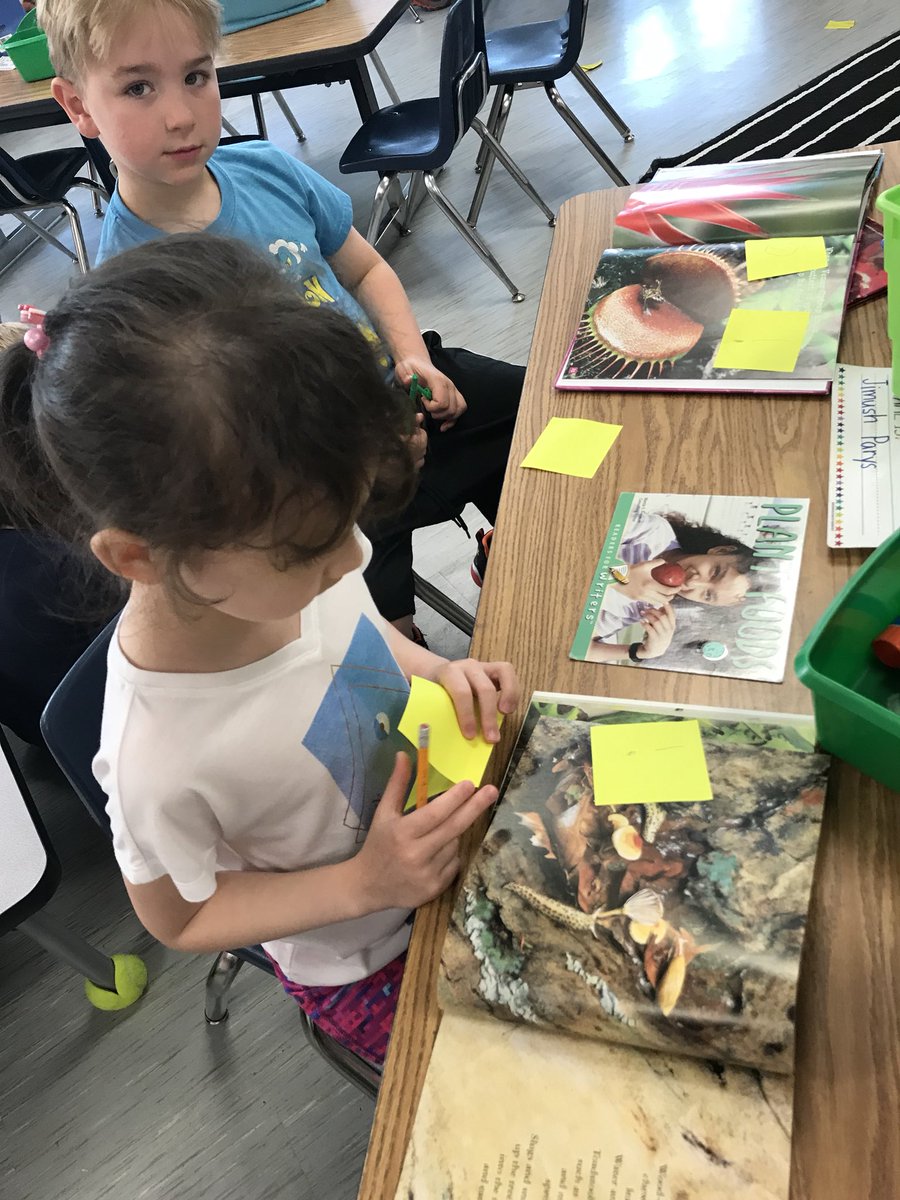 MsJondahl's tweet photo. First graders love to stop, jot, and talk about their reading @AbingdonGIFT #gettingreadyfor2ndgrade #tcrwp https://t.co/GaZ9Td3MIh