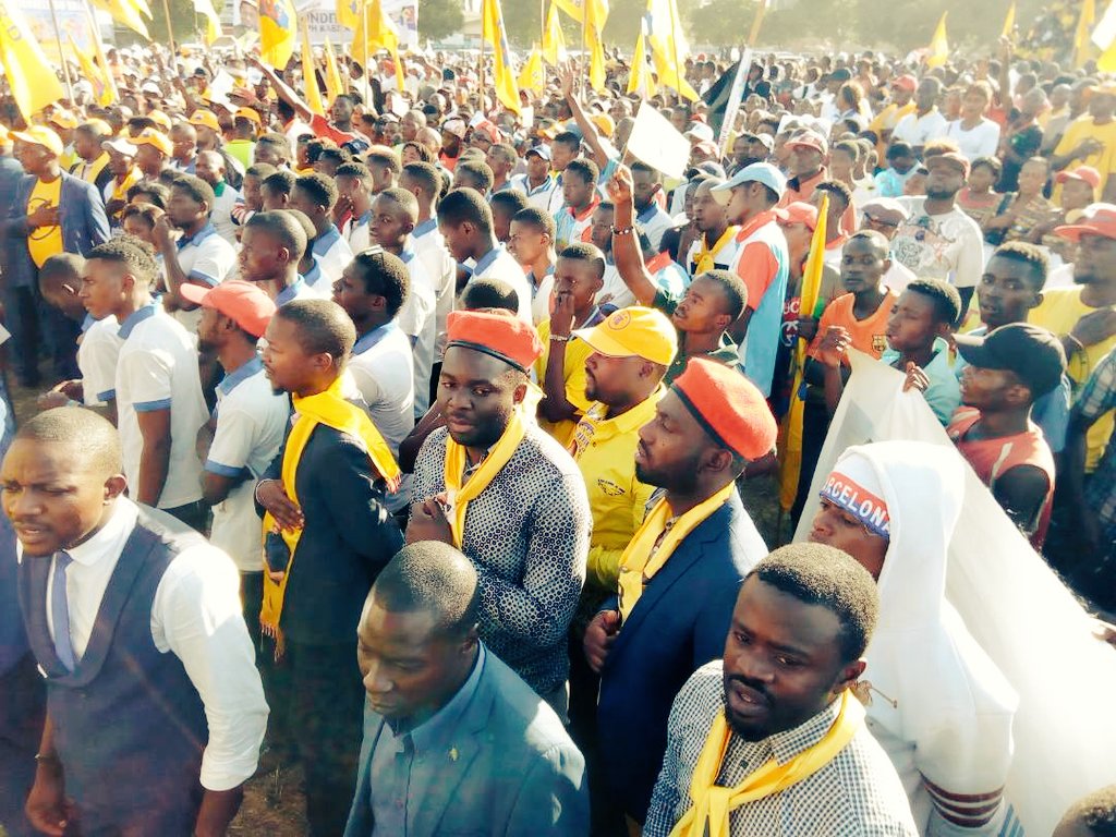pprdofficiel's tweet photo. #Lubumbashi , Jeudi 24 Mai 2018. @EmmanuelShadary à l'assaut du Grand-Katanga après la tournée dans l'Équateur. #RDC https://t.co/1UFpfj3FH1