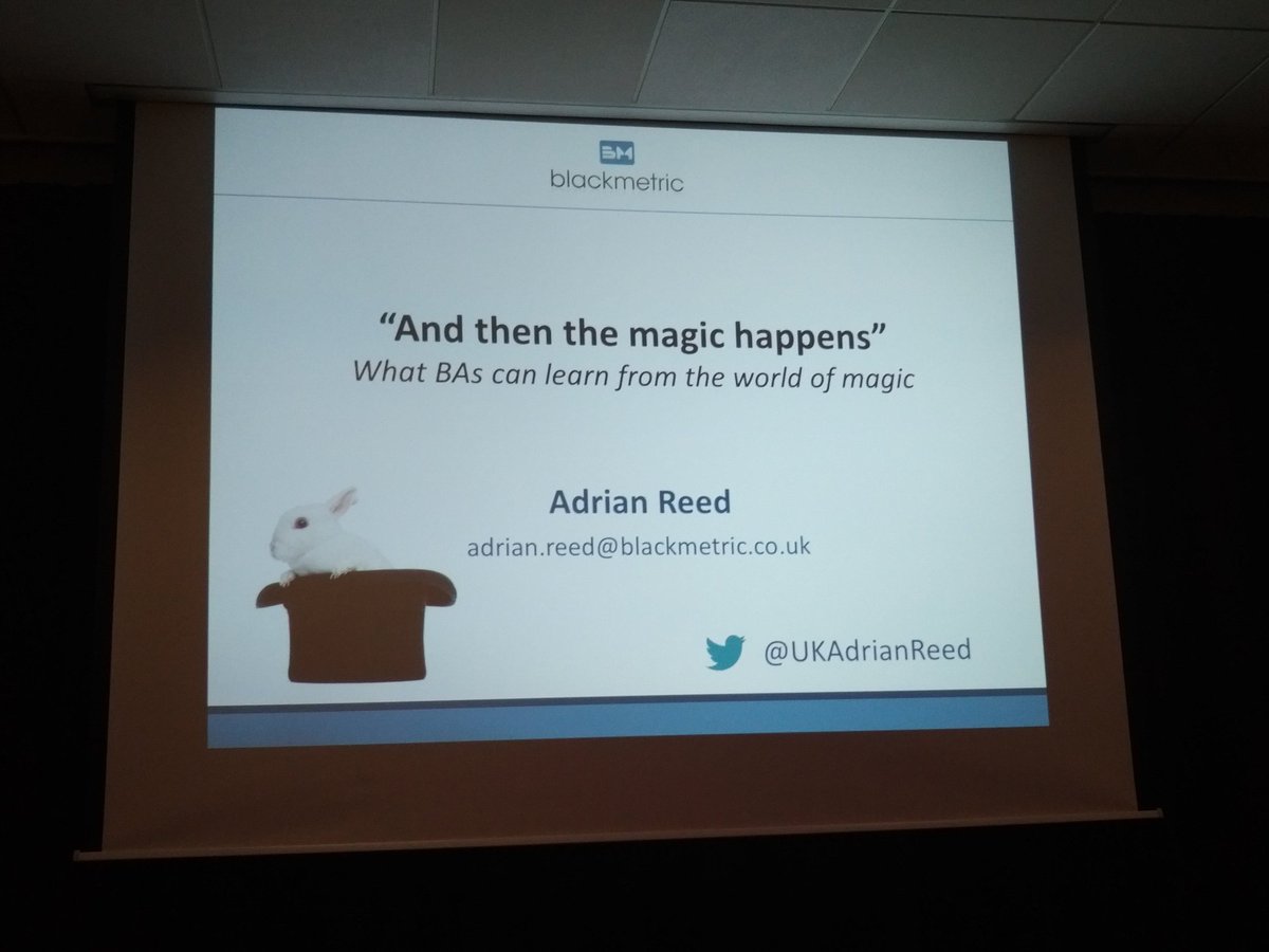 StefanBossuwe's tweet photo. Looking forward to see some real magic from @UKAdrianReed #BABeyond18 @iibabru #baot https://t.co/75g1kQ2O3V
