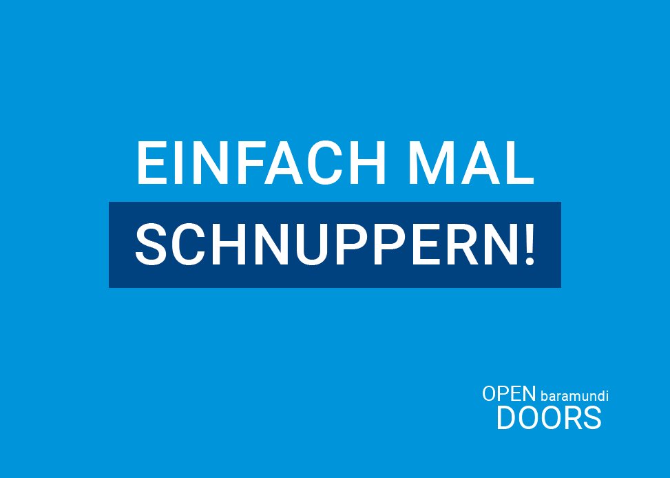 baramundiWORLD's tweet image. Du suchst eine Tätigkeit als #Praktikant, #Bachelorand, #Masterand, #Werkstudent oder #Berufseinsteiger? Am 3. Juli #OPENDOORSDAY bei #baramundi. Jetzt anmelden über pyramid@baramundi.de baramundi.de/events/opendoo…