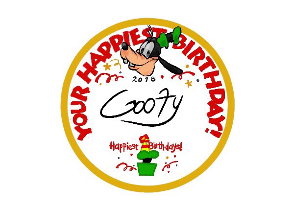 つぶアカ グーフィー誕生祭 グーフィースクリーンデビュー 18 05 25 Your Happiest Birthday 尊さしか感じないよ 最高だよーー