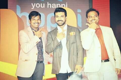 Charankishore01's tweet photo. #Ramcharan Brand Ambassador for Happy Mobile, s https://t.co/EPcs9GuTrS