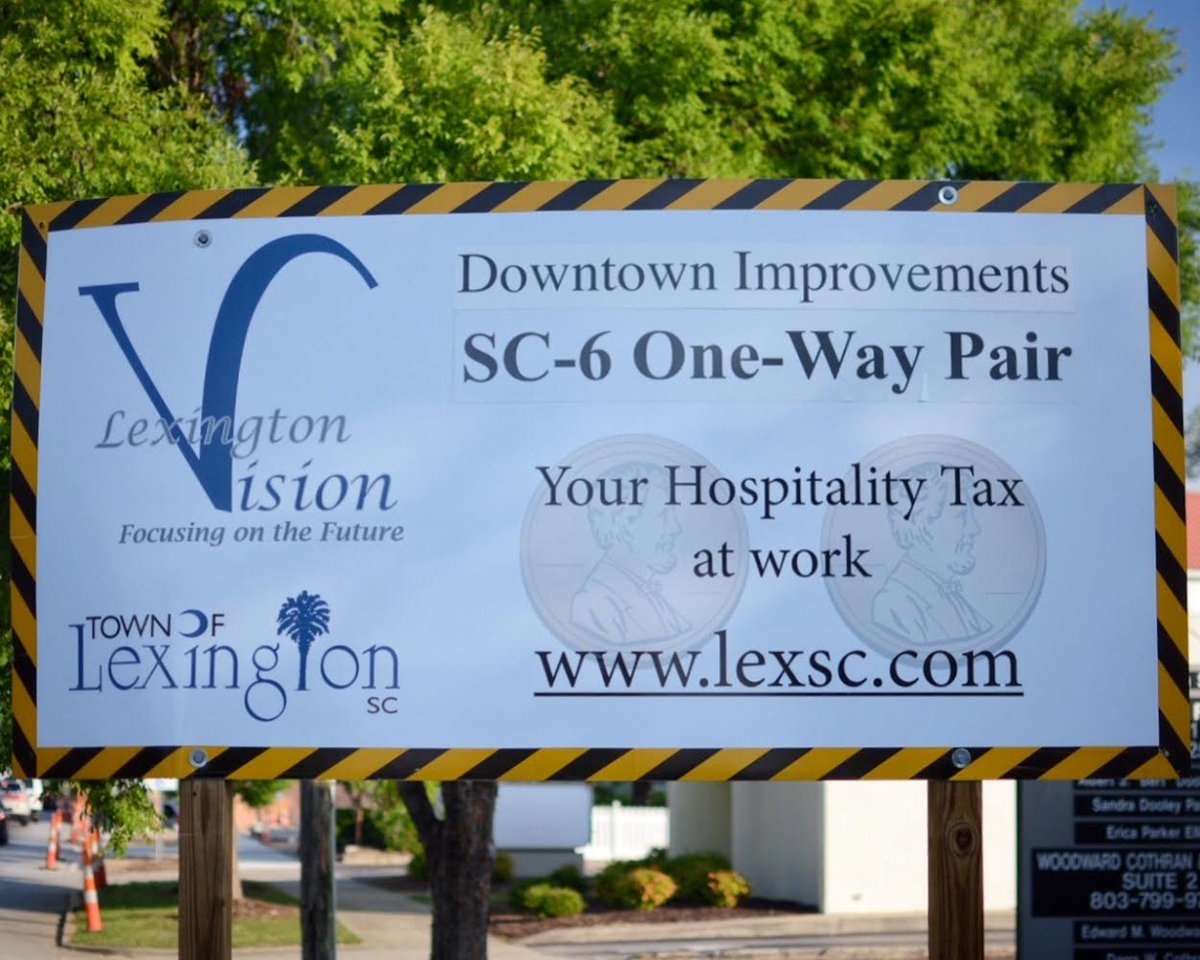 Lexington Police Sc On Twitter Traffic Alert As Construction