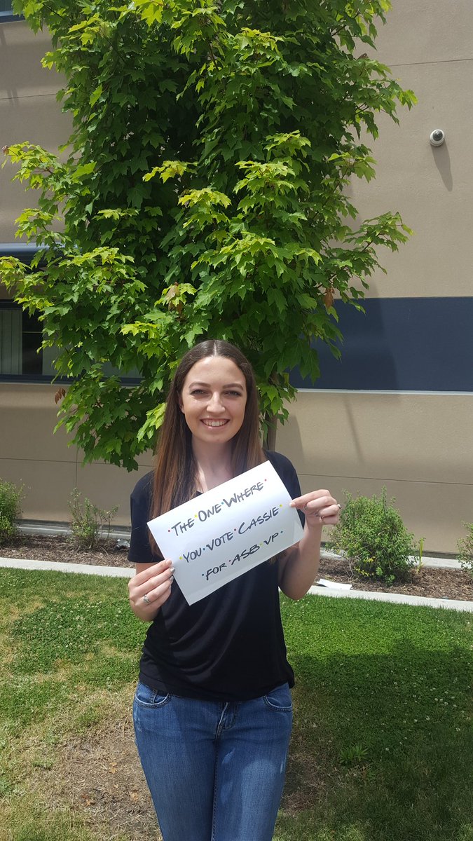 CassieC512's tweet photo. Today's the day! Don't forget to vote at lunch in the quad! https://t.co/k6n0JJR2hi