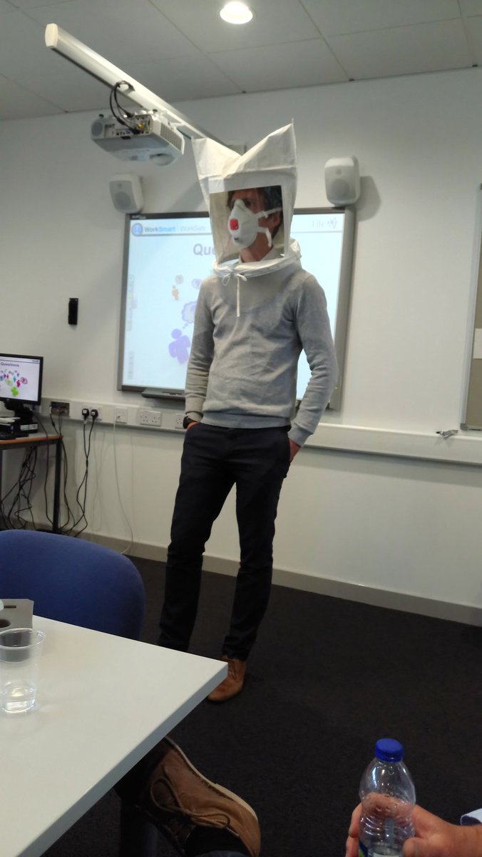 DHSDET's tweet image. Mr Sim and Mrs Milton showing us how important H&amp;amp;S is. #SafetyFirst #marksandsparksmodel  #robotdance