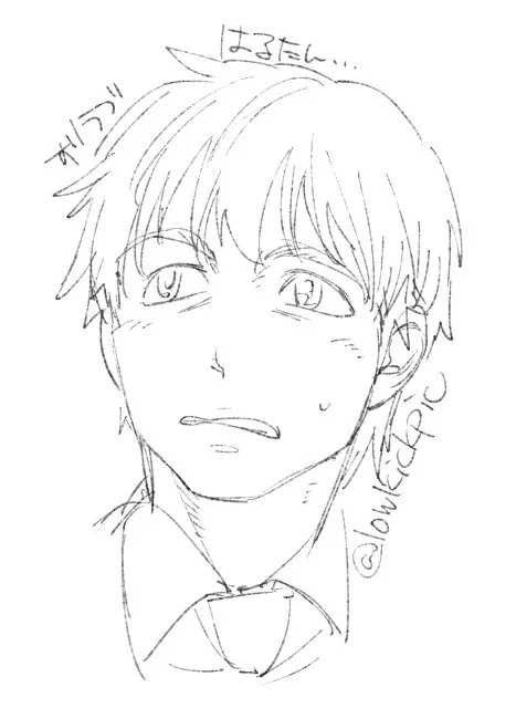 ずらぶはるたん # リプきたキャラ顏だけ、描いた 