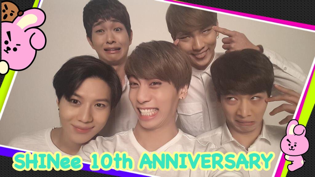 jeyusu's tweet photo. これからもずっと♡
#SHINee10thAnniversary
#SHINeesBACK
#SHINeeTheStoryofLight
#wishyouwerehere https://t.co/d92udSODvx