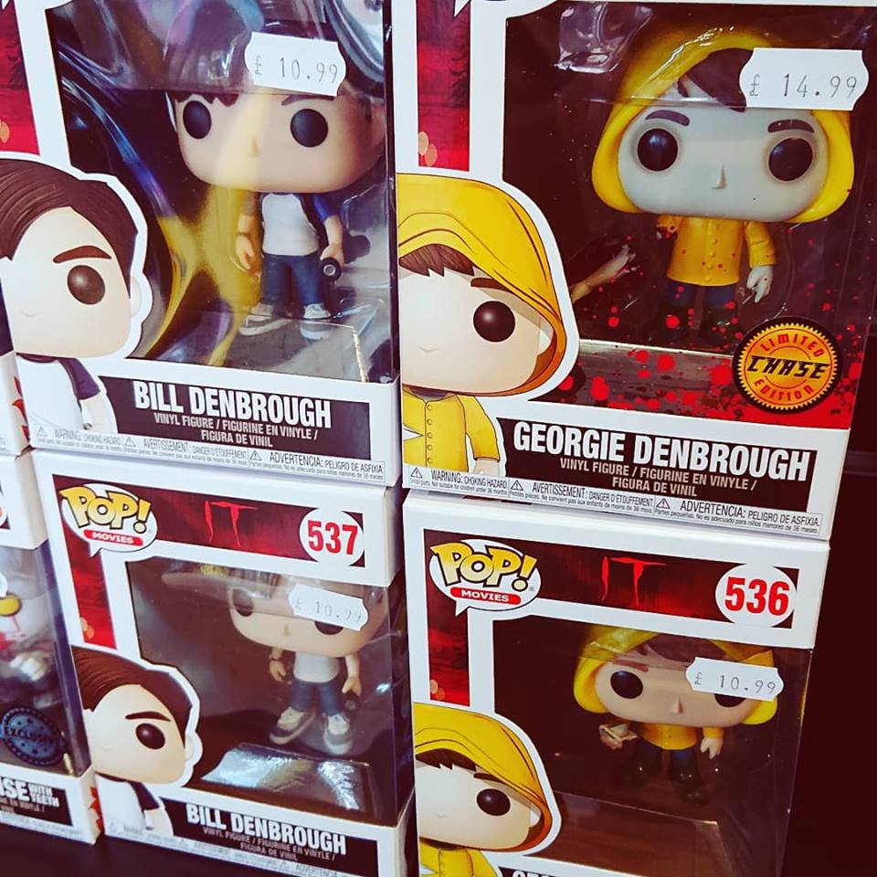 funko pop pennywise y georgie
