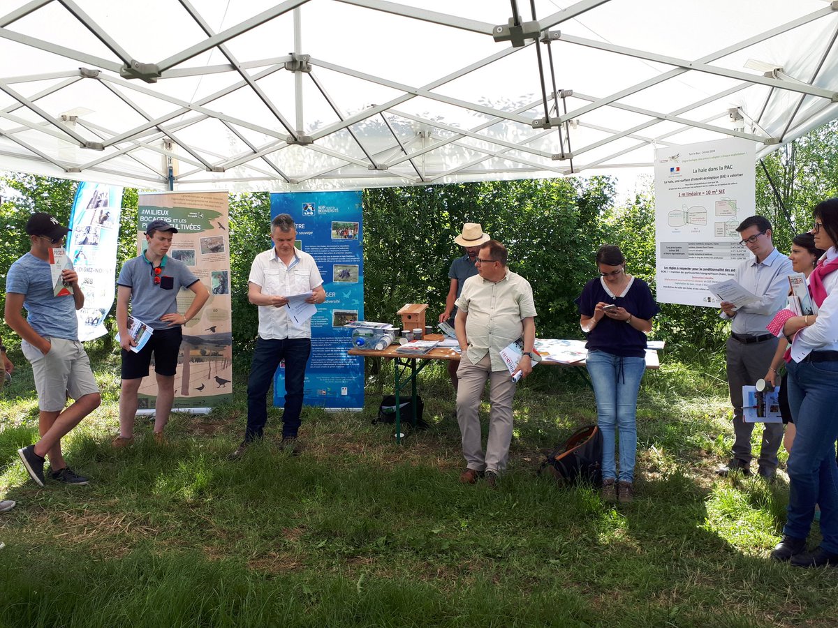 CASYSdijon's tweet photo. On met en débat les éléments paysagers (bandes enherbées, fleuries, #haie) de @CASYSdijon a la journée #agroécologie #CA21 @LPOFrance #CA58 #CRA_BFC https://t.co/sST1IBbbun