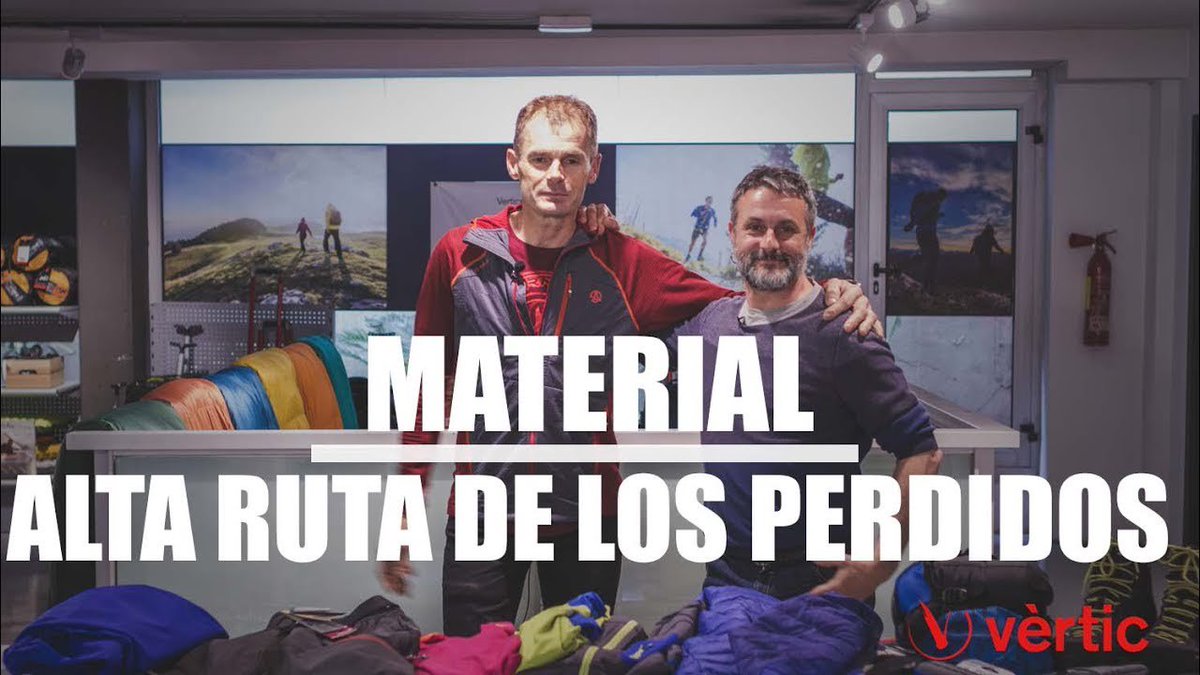 vertic_cat's tweet photo. Amb l'Alberto Iñurrategi, l'alpinista més jove en adjudicar-se el 14 ‘vuit mils’, desgranem el material @ternua necessari per gaudir de La Alta Ruta de Los Perdidos | #Vertic

👉 VEURE VÍDEO: https://t.co/B6C7xQ99o7 https://t.co/lNpdGurtvQ