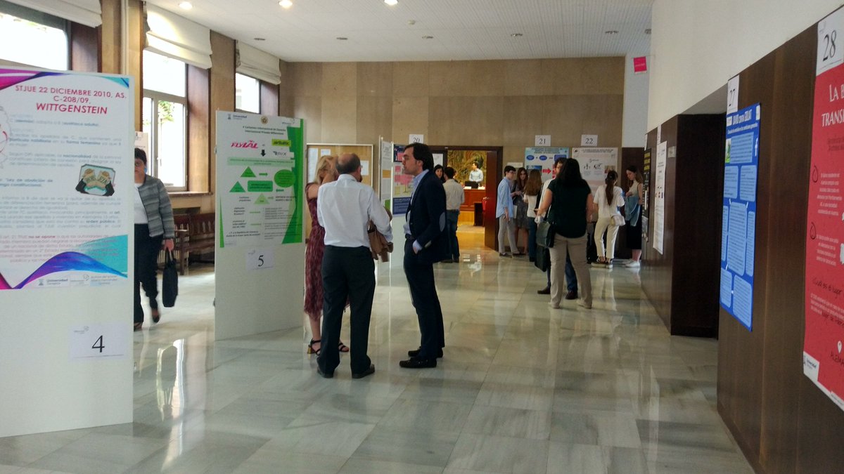 LauraMColasBar's tweet photo. Empezamos la tarde con la reunión científica. 🌏 V Certamen de Derecho Internacional Privado 2018 Millenium 
@p_millennium https://t.co/xUDslptBCi