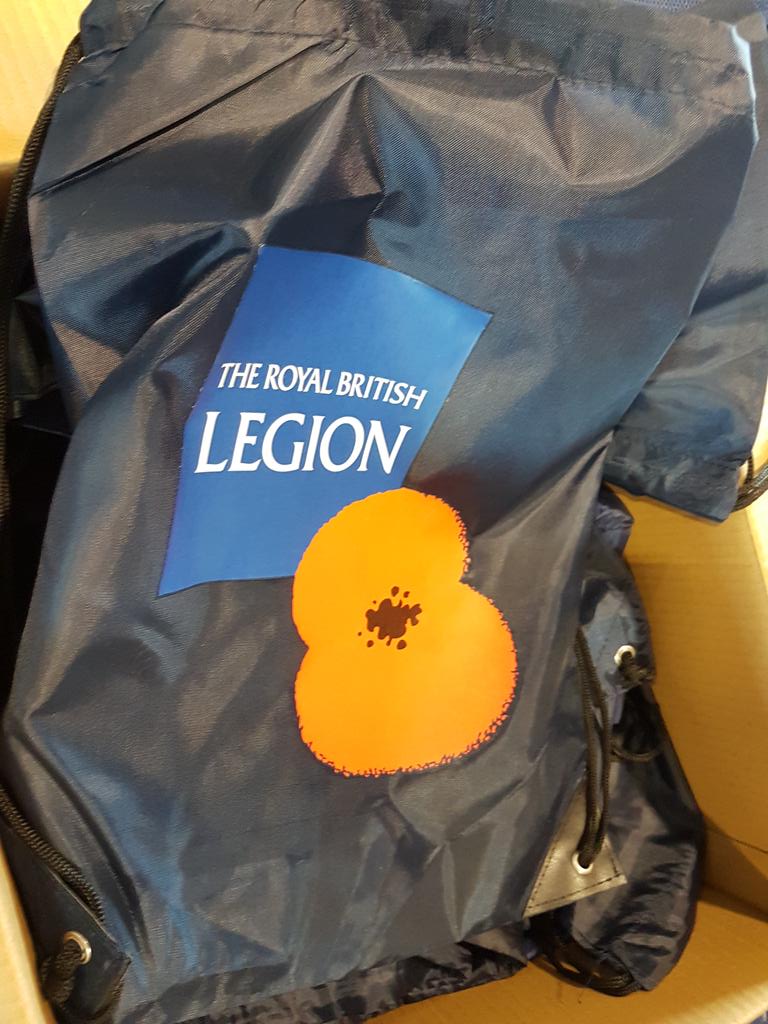 A huge thanks to <a href="/PoppyLegion/">Royal British Legion</a> for their support during our WR attempt