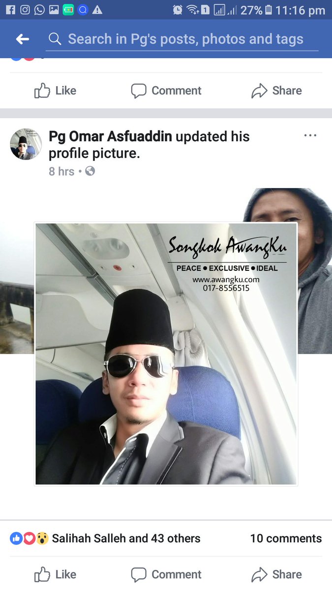 rohaiza_'s tweet photo. @dafiismailsabri Mungkin ni boleh membantu. Qari kita pnh mewakili Malaysia ni jual songkok tinggi. https://t.co/3Ybr76ofu7