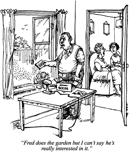 PunchCartoons's tweet photo. 1983 - Gardening cartoon by Martin Honeysett.
#ChelseaFlowerShow https://t.co/lu1V1NG7r0
