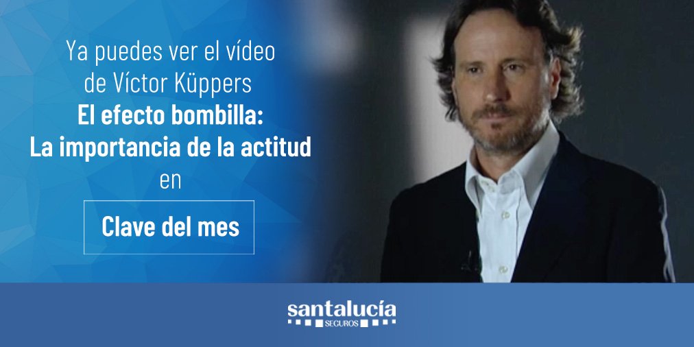 santalucia_seg's tweet image. La actitud es muy importante en la vida y no lo decimos nosotros, sino  @vkuppers en su charla "El efecto bombilla: la importancia de la actitud" con @TH_Digital. Disfruta de #clavedelmes bit.ly/2GKN4Yc