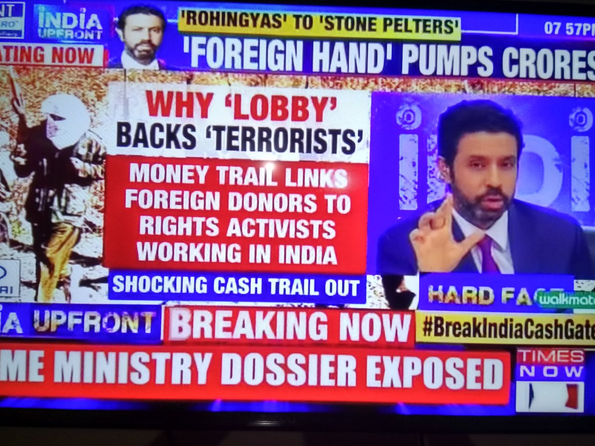 dharmvir_9's tweet photo. Hard Fact, Foreign funds Crores of ₹ poured in from Myanmar, US, SouthKorea, UK, Canada. 4000+NGOs Not submitted IT return Int agencies, given clear signal, that Rohingyas r threat to Indian security then Liberal & Leftist advocated favour #KarnatakaElection #BreakIndiaCashGate https://t.co/YLDECPE4ek