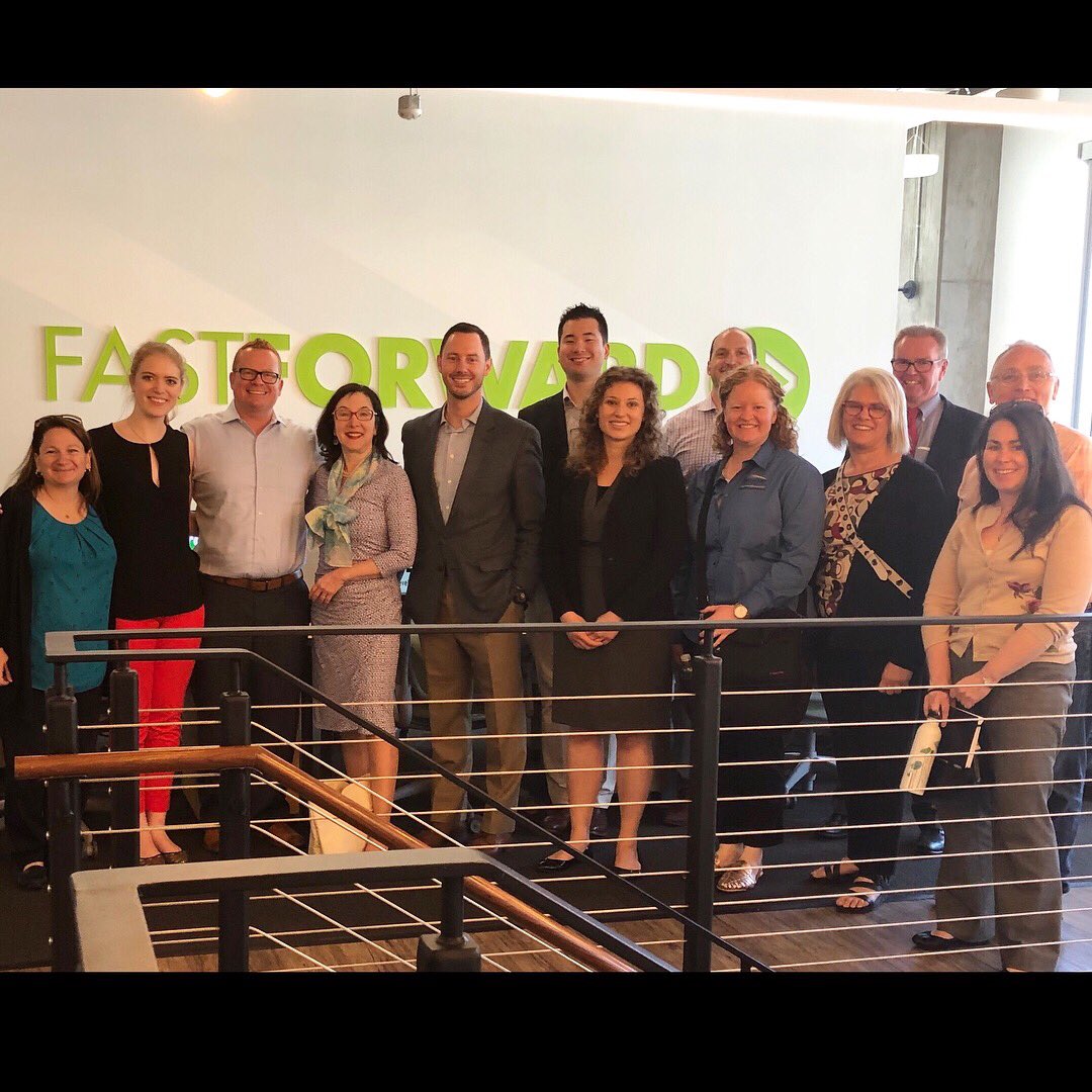 #tbt: connecting and supporting the local entrepreneurship community! Steering committee members from <a href="/GallaudetU/">Gallaudet University</a> <a href="/InnovationGU/">InnovationGU</a> recently visited us in Baltimore. Welcome to Maryland! 🦀 #innovation #deaftalent