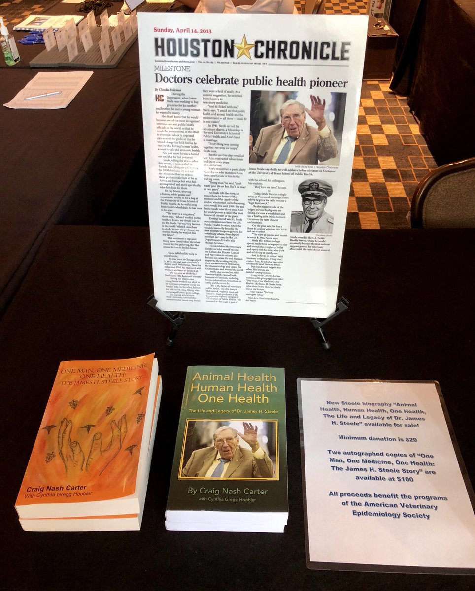RodneyRohde's tweet photo. It’s been great reconnecting w my #publichealth #zoonosis colleagues & friends in Houston! Why not show off some of our @TXST_CLS research while here - #Sarcoidosis & #MRSA in Dogs - at the Diseases in Nature Conference #DIN2018!
The #MedicalLaboratory & #PublicHealth Rock! https://t.co/Osuk4hZY3U