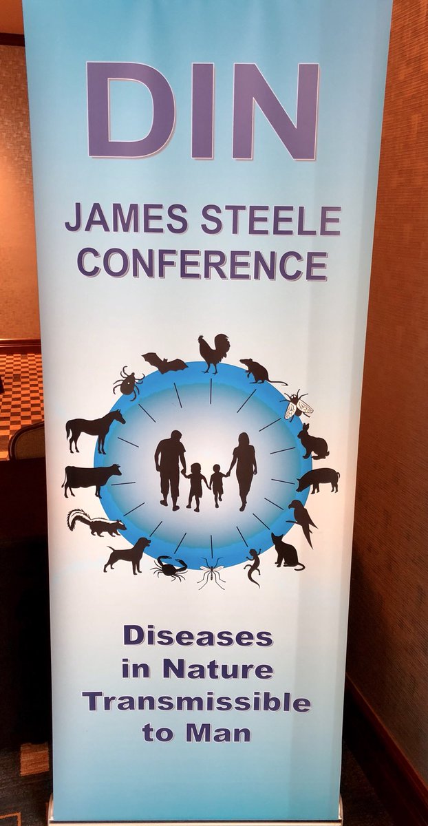 RodneyRohde's tweet photo. It’s been great reconnecting w my #publichealth #zoonosis colleagues & friends in Houston! Why not show off some of our @TXST_CLS research while here - #Sarcoidosis & #MRSA in Dogs - at the Diseases in Nature Conference #DIN2018!
The #MedicalLaboratory & #PublicHealth Rock! https://t.co/Osuk4hZY3U
