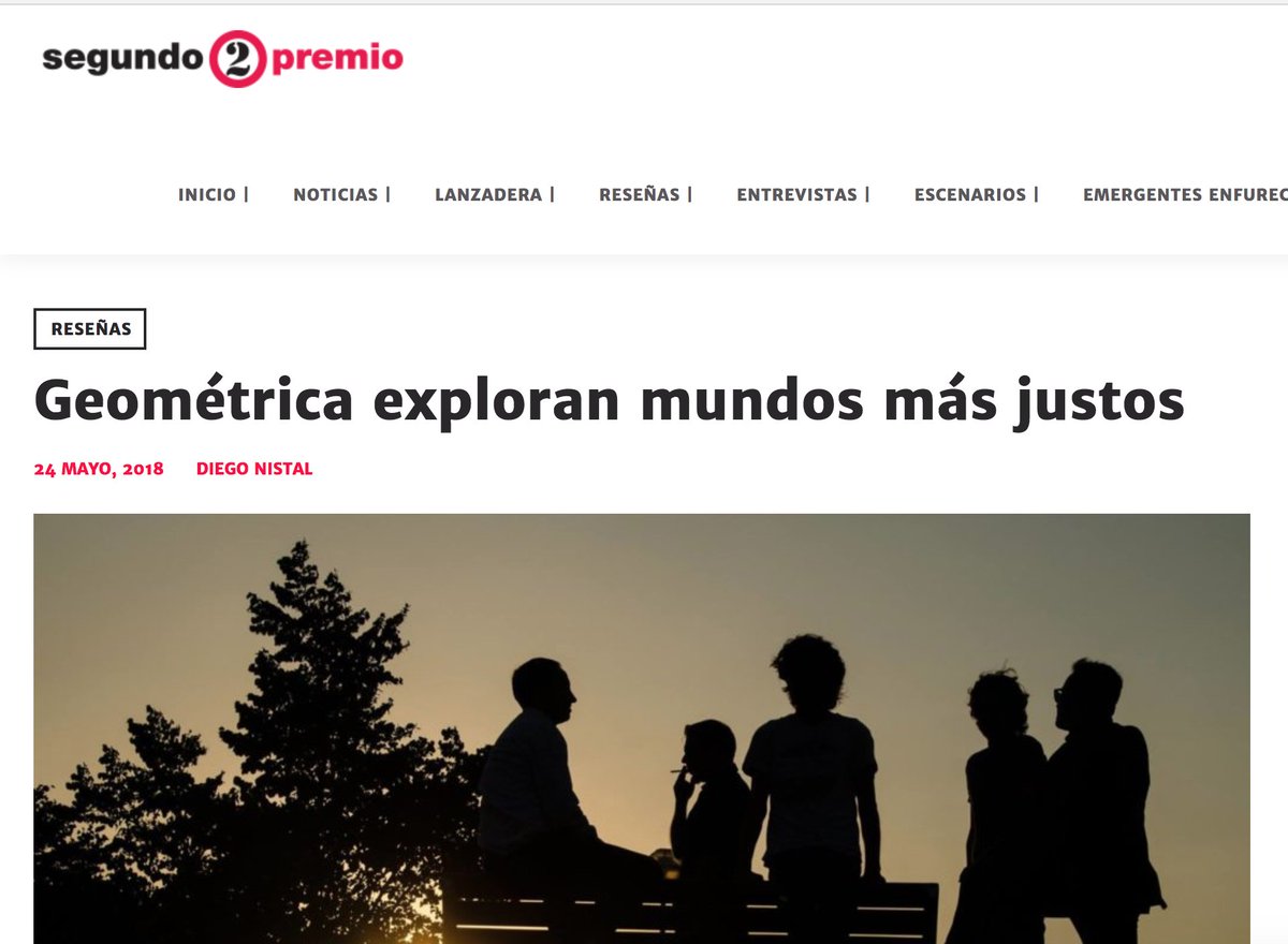 geometricamusic's tweet photo. Hoy hablan de nuestro #universohermetico en @SegundoPremio_ ¡Mil gracias por la reseña! https://t.co/VNV64rKHCq https://t.co/vWonpGIRUc