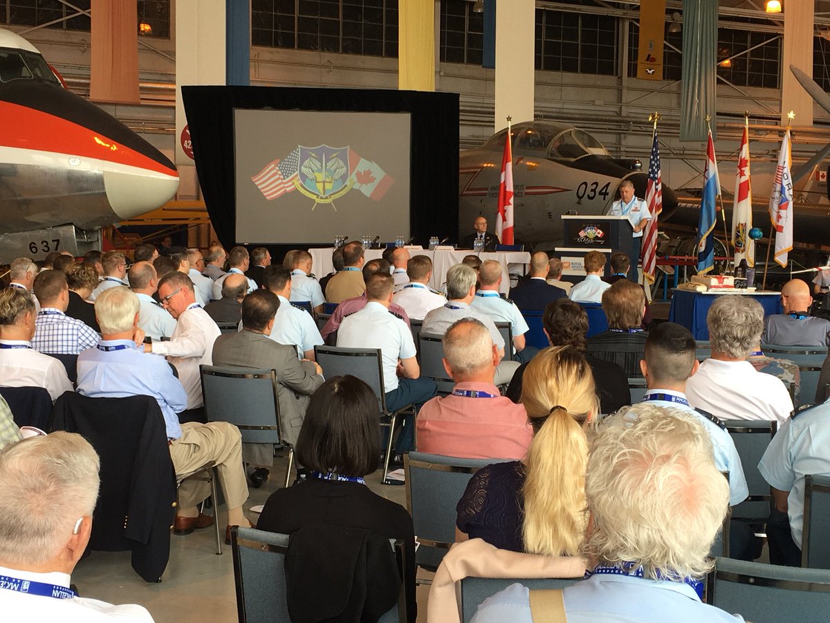 RoderLorne's tweet image. NORAD Agreement is celebrating its 60th anniversary, protecting North America one “air defence mission” at a time.  We’re expecting a fly-by here at the Royal Aviation Museum (RAMWC).  @HistoryoFlight @noradno @mbaerospace