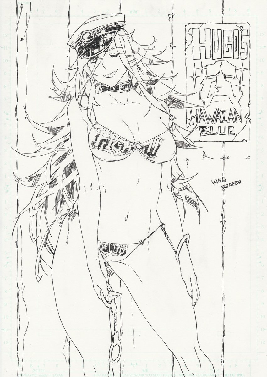 I don't care what people would say, Poison is one of the best gals in Street Fighter. She's the actual character that Cody and Guy fought in Final Fight here on the Asian version, not that skinny Mohawk dude ?. Gonna color this too.
#StreetFighter #FinalFight #Poison #bikini 