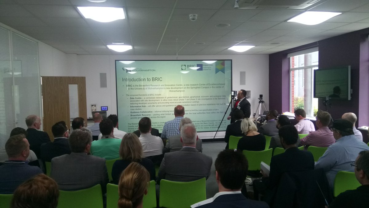 MrPaulBoden's tweet photo. Kicking off today's #RefurbBIM event @Davidheesom runs through the agenda and introduces Prof Mohammed Arif, head of @WLV_SoABE &amp; Director of the Brownfield Research &amp; Innovation Centre https://t.co/0lq6kD56lS