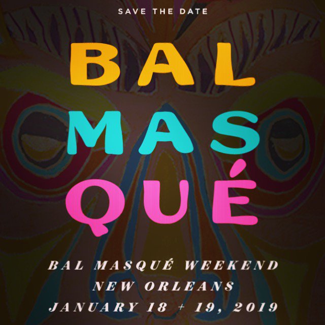 Save the date for #balmasqué2019 and plan to kick off carnival season with a weekend filled with great food, music and revelry benefitting the youth of New Orleans. #savethedate #partywithapurpose #mardigras #doitforthekids #nourish #educate #youth #nola