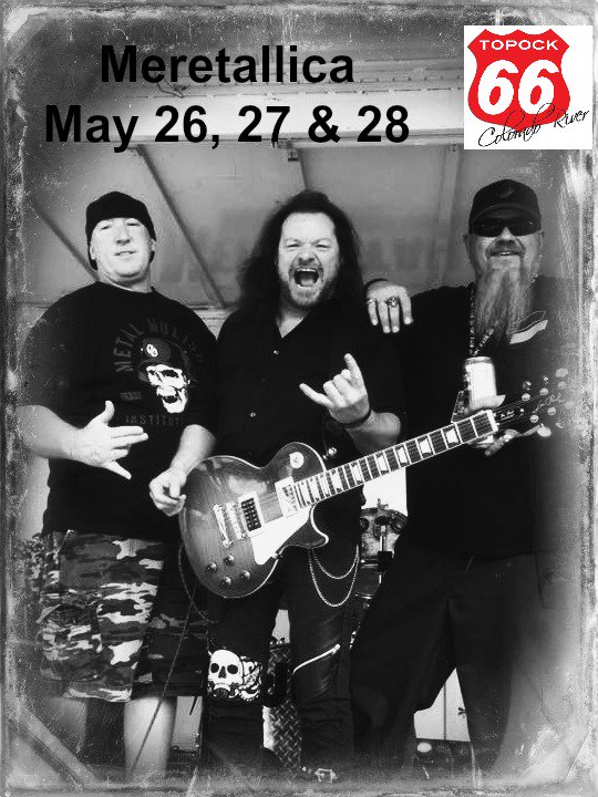 topock66's tweet photo. If you have not seen "Meretallica" at Topock66 you are missing out. Jaye and the boys hit the pool stage at 1PM Saturday, Sunday and Monday. #meretallica #jayesooter #pool #memorialweekend #memorialday #coloradoriver #livemusic #classicrock #alittlecountryto #topock #topock66 https://t.co/ukjIYcJcXN