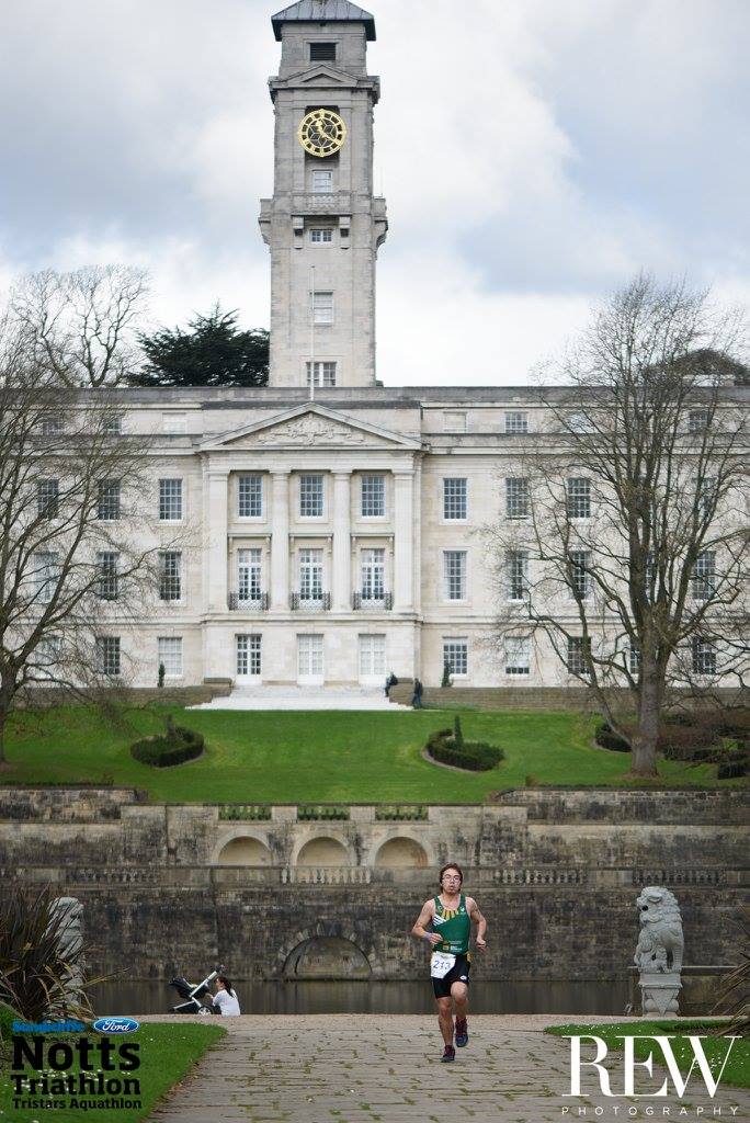 Introducing <a href="/NottsTriathlon/">Notts Triathlon</a> permitted event organiser of GO TRIs, Sprint Distance Triathlons and TriStars Aquathlon at the University of Nottingham.