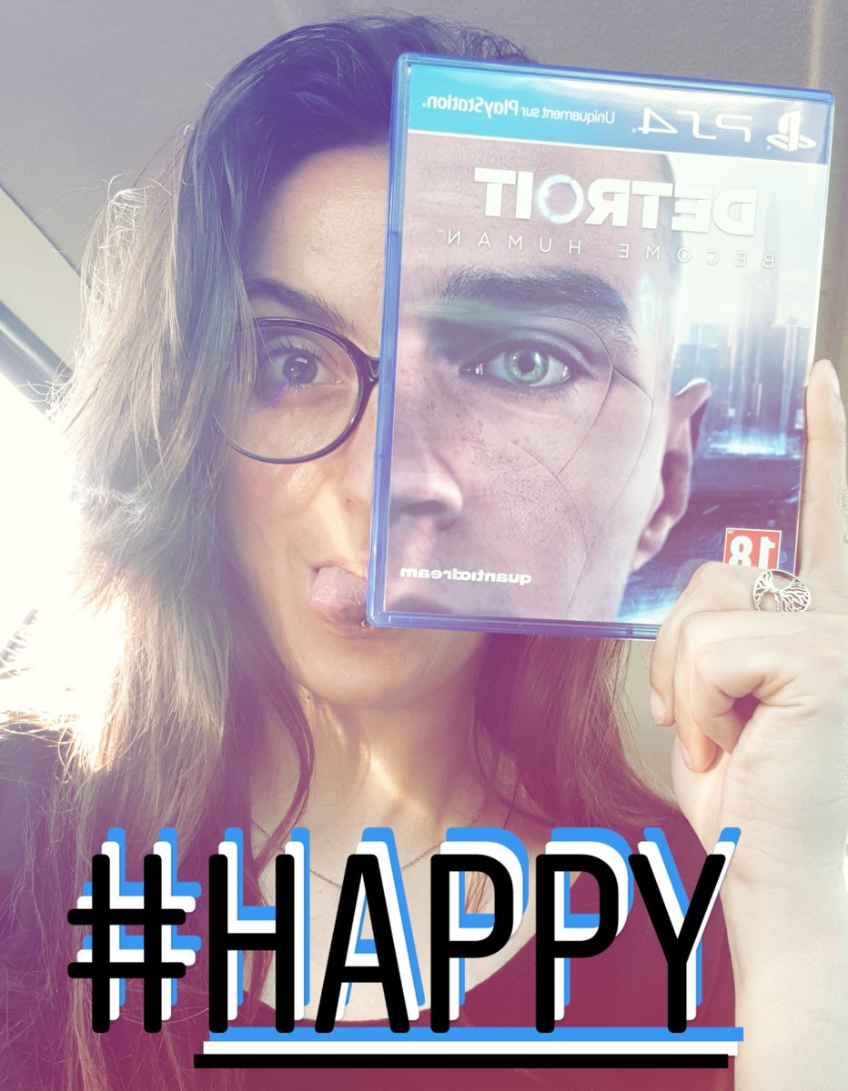 CrazyMareen's tweet photo. - @Detroit_PS4 Devinez qui saute partout comme une folle aprรจs s'รชtre mise ร pleurer de joie en magasin ? ๐ฑ๐ญ๐ฅ @Quantic_Dream #ForgetMeNow #Detroit โญ ใ https://t.co/dcc0PRW4yd