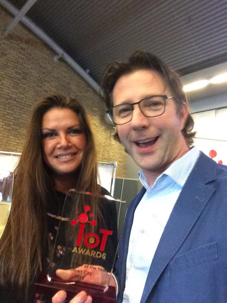 We , Ziut, heeft de IoT Uss case award van KPN ! Super trots op onze collega Willem van Leusden !