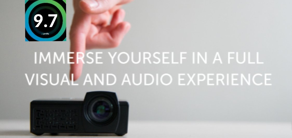 Profta_Inc's tweet photo. A beautifully designed and engineered Epic Event Mini Projector received a 9.7 out of 10 Profta Score. Now live on Indiegogo. https://t.co/1Yt0KdcIDg #Profta #Crowdfunding #Indiegogo https://t.co/VscZlFEtv7